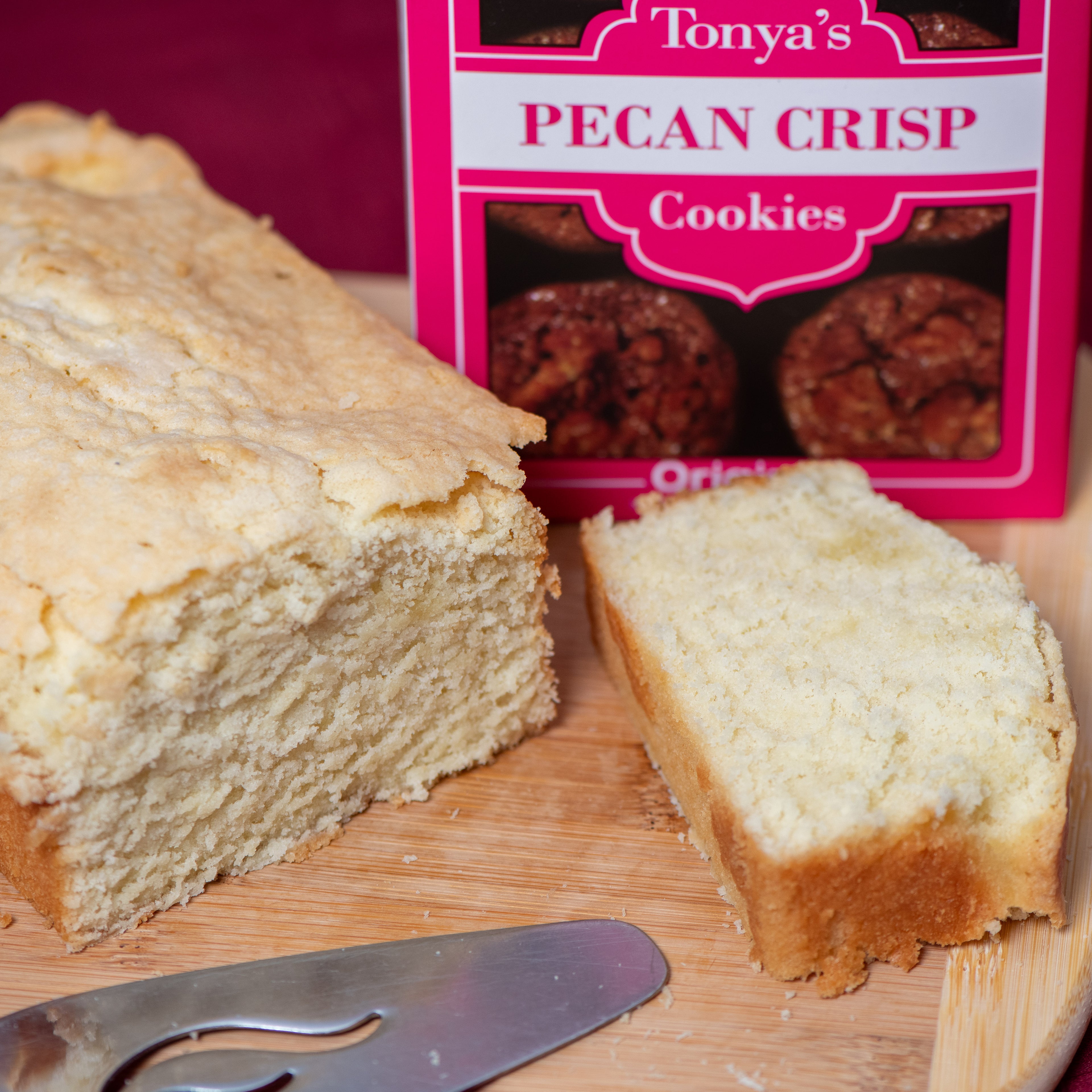Cream Cheese Pound Cake Mini & Pecan Crisp Cookies Bundle