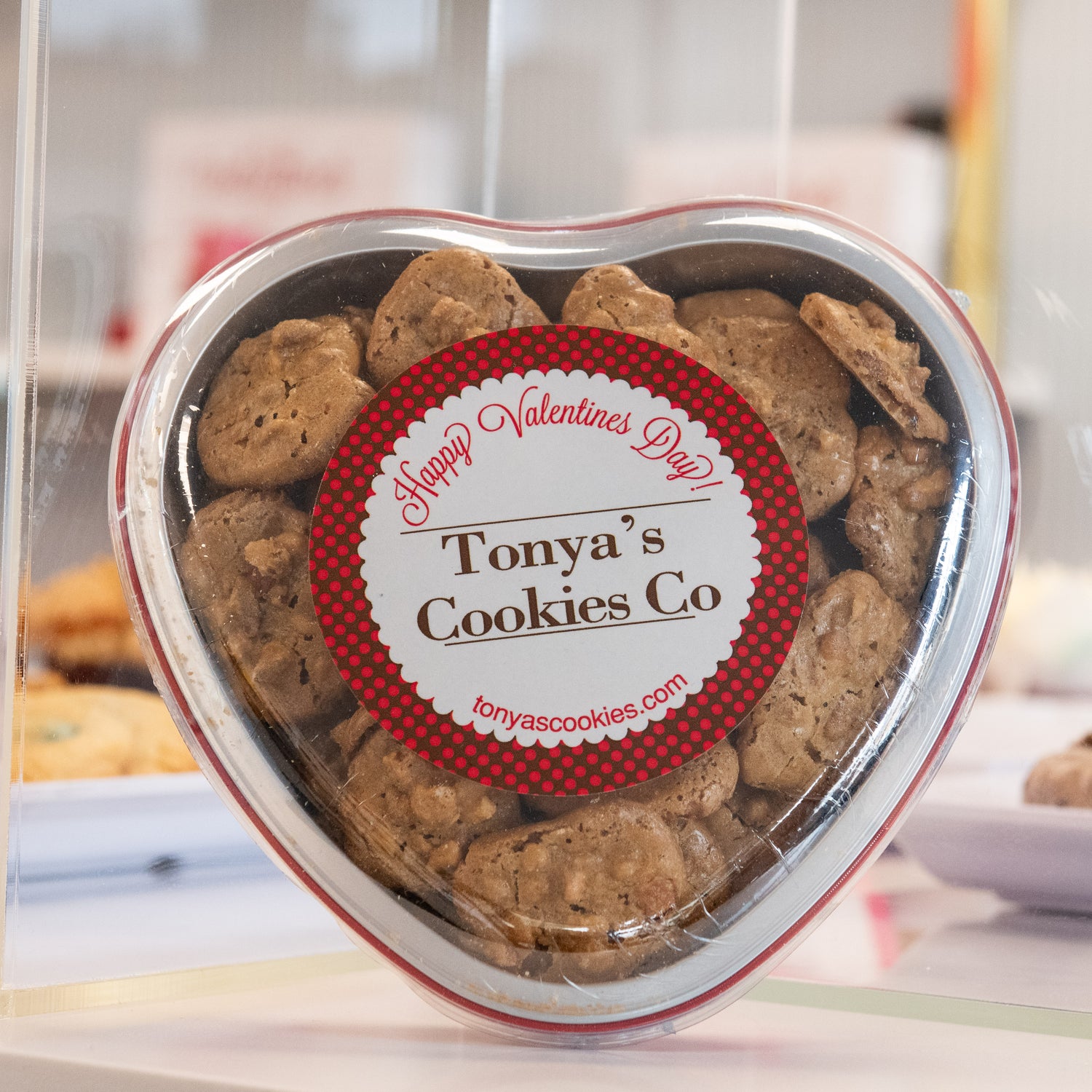 Valentines Shaped Cookie Box