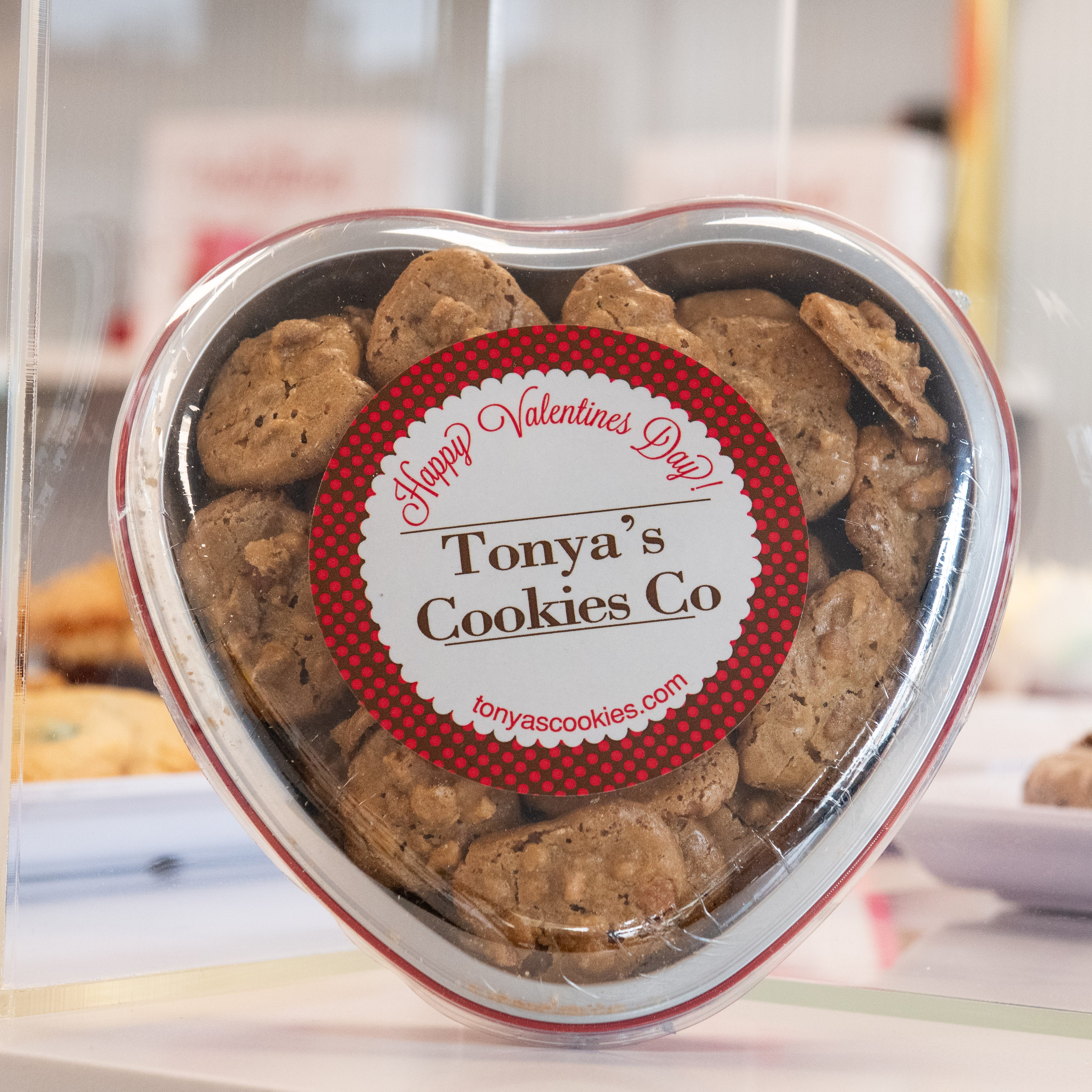 Valentines Shaped Cookie Box